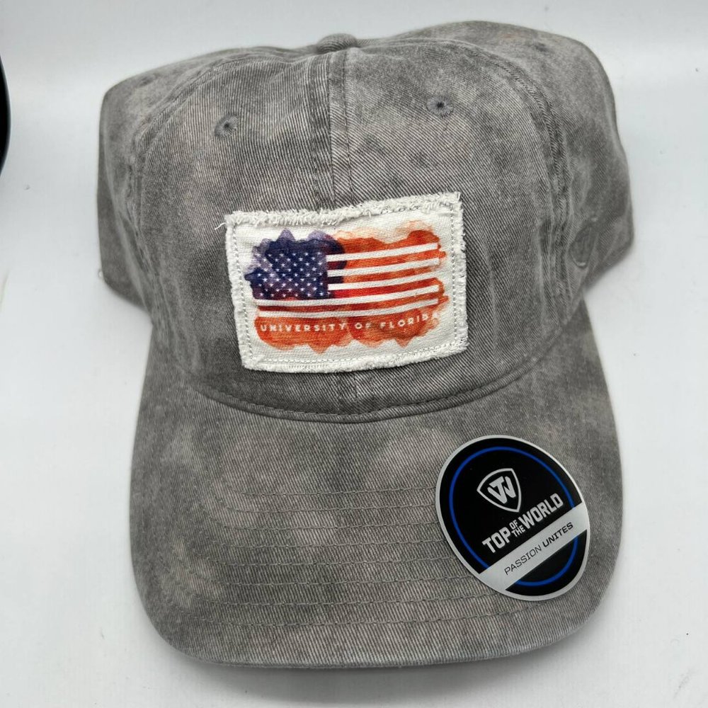 University of Florida Flag Top of The World Hat Strapback Cap New Men